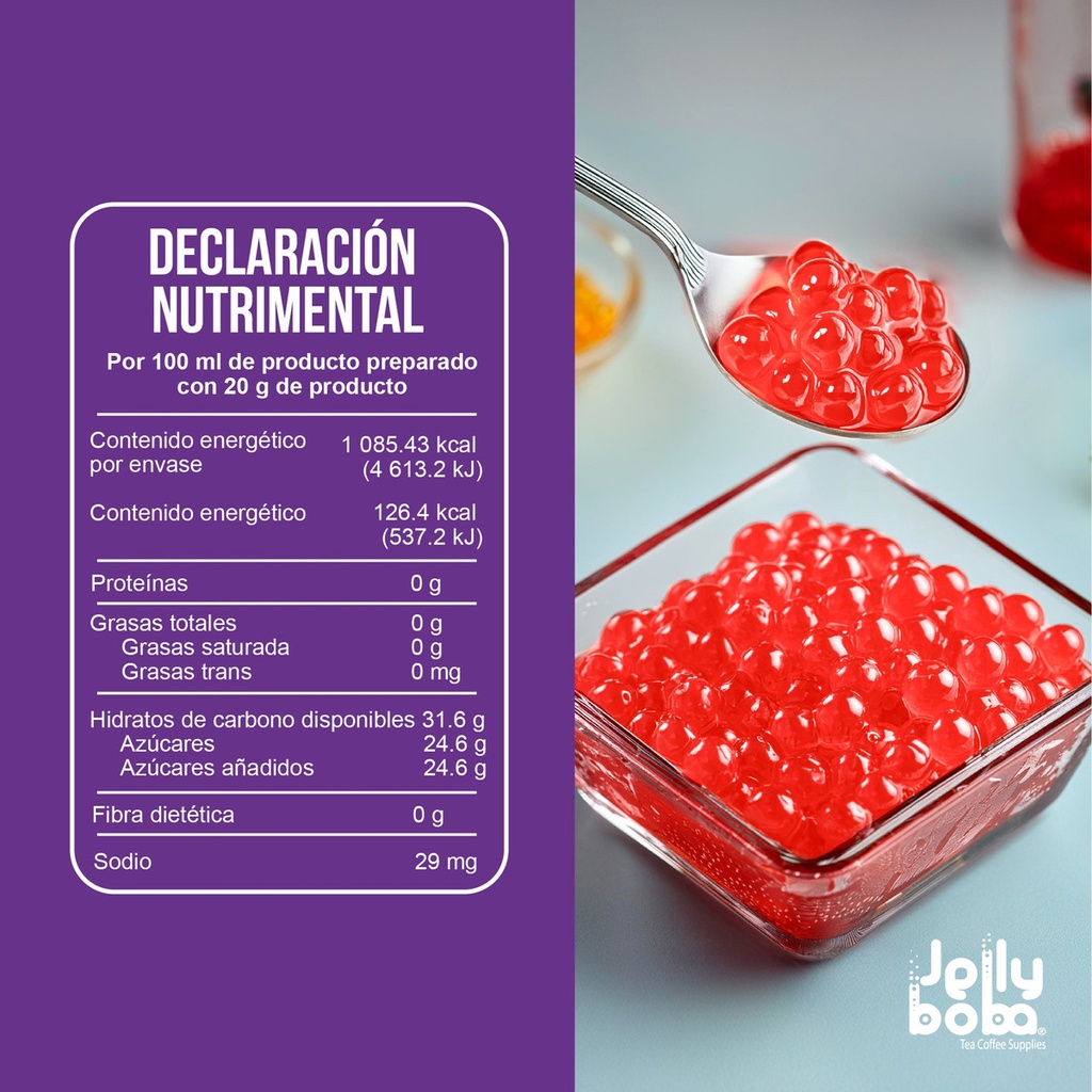Perlas Explosivas Mango 3.2 Kg Jellyboba Bobapops