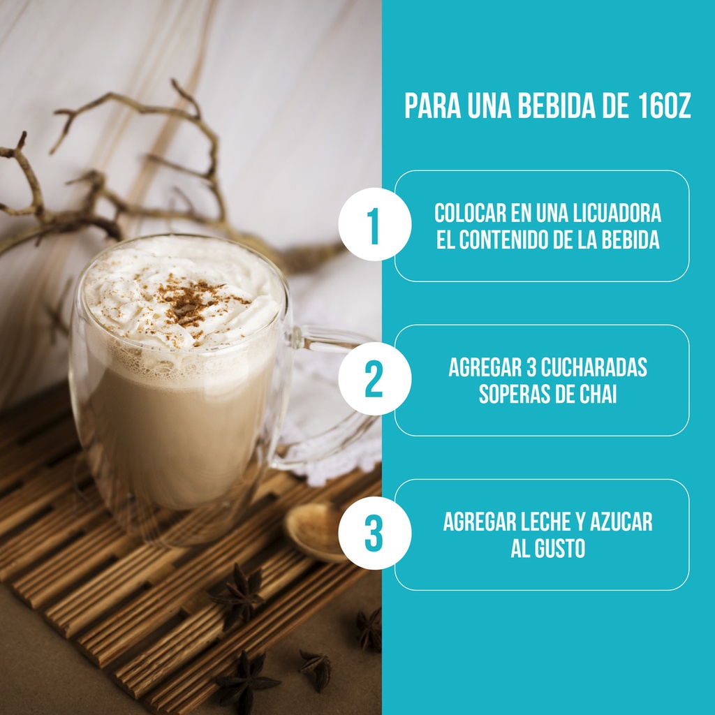 Té Chai Jellyboba Caja 6pz De 1kg - Bubble Tea