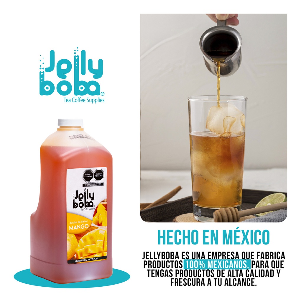 Bubbletea Jarabe Mango Jellyboba 1.8lt