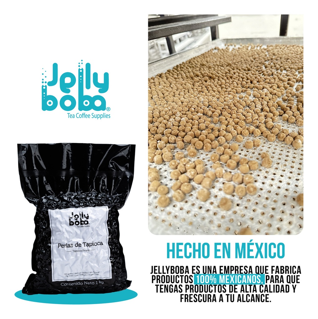 Perlas De Tapioca Negra Jellyboba 1kg