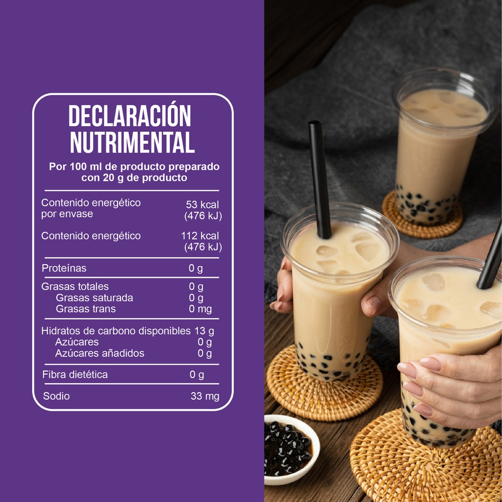 Perlas De Tapioca Negra Jellyboba 1kg