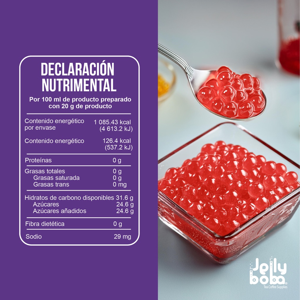 Perlas Explosivas Chamoy 3.2 Kg Jellyboba Bobapops