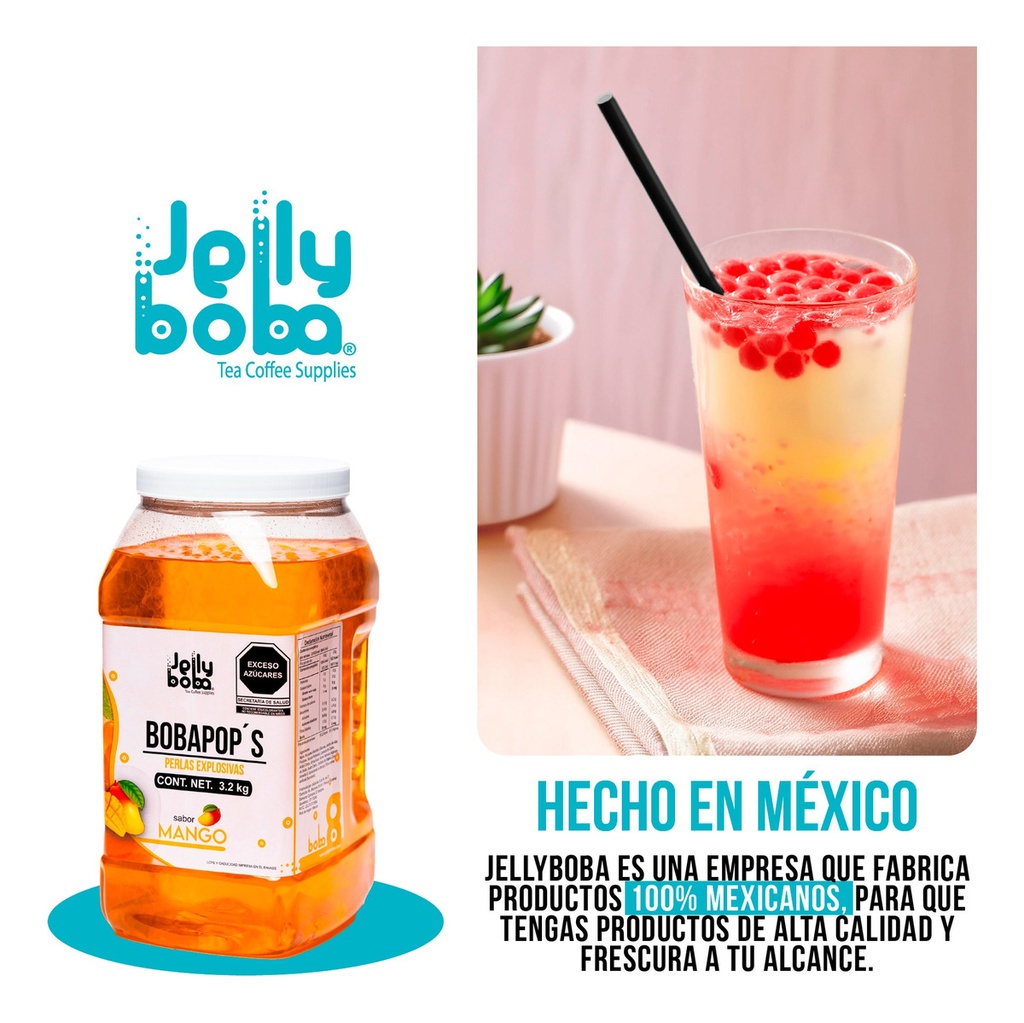 Perlas Explosivas Mango 3.2 Kg Jellyboba Bobapops