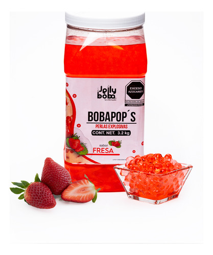 [BOB02] Perlas Explosivas Fresa 3.2Kg/Bote